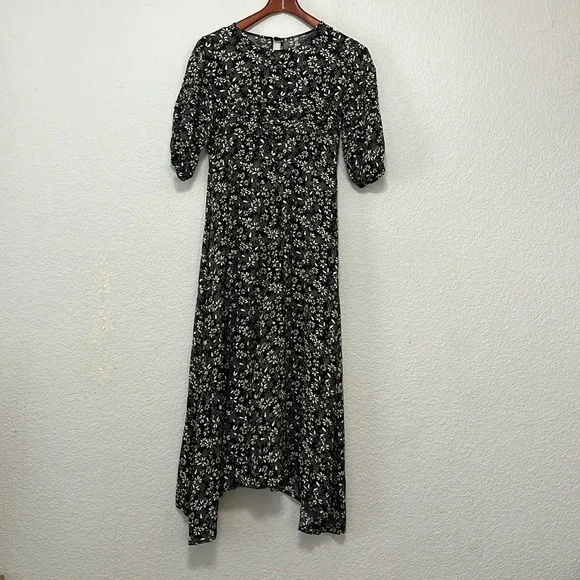 Free People Jessie Ditsy Floral Midi Dress - Picture 4 of 16